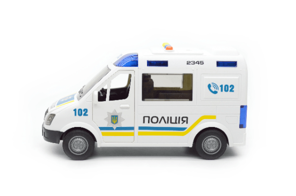 Іграшковий мікроавтобус Union Group 69609 Поліція 21 см (46543) - фото 9 Іграшковий мікроавтобус Union Group 69609 Поліція 21 см (46543) - фото 9