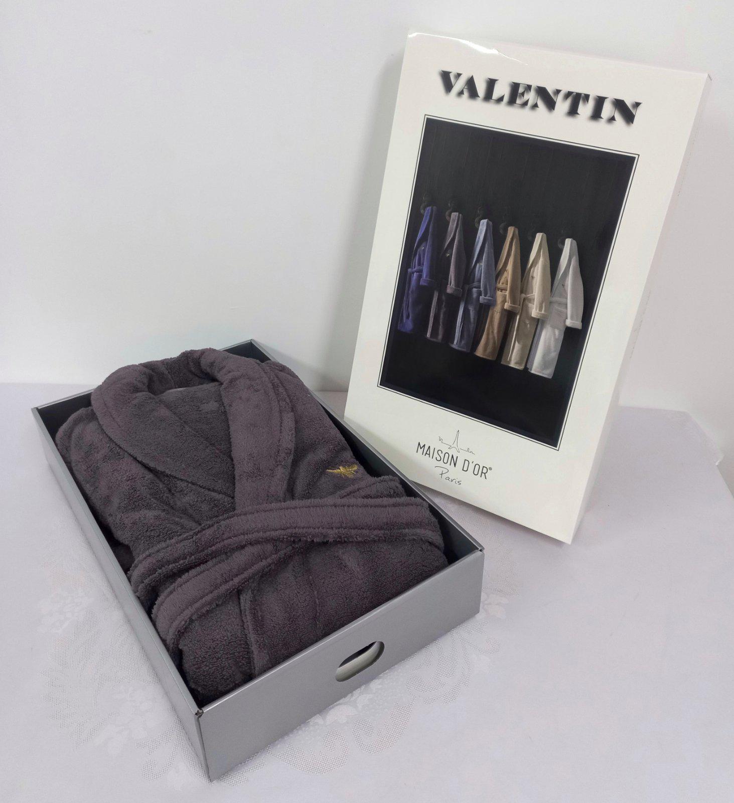 Халат мужской Maison D'or Valentin L Antrasit (CN23268)