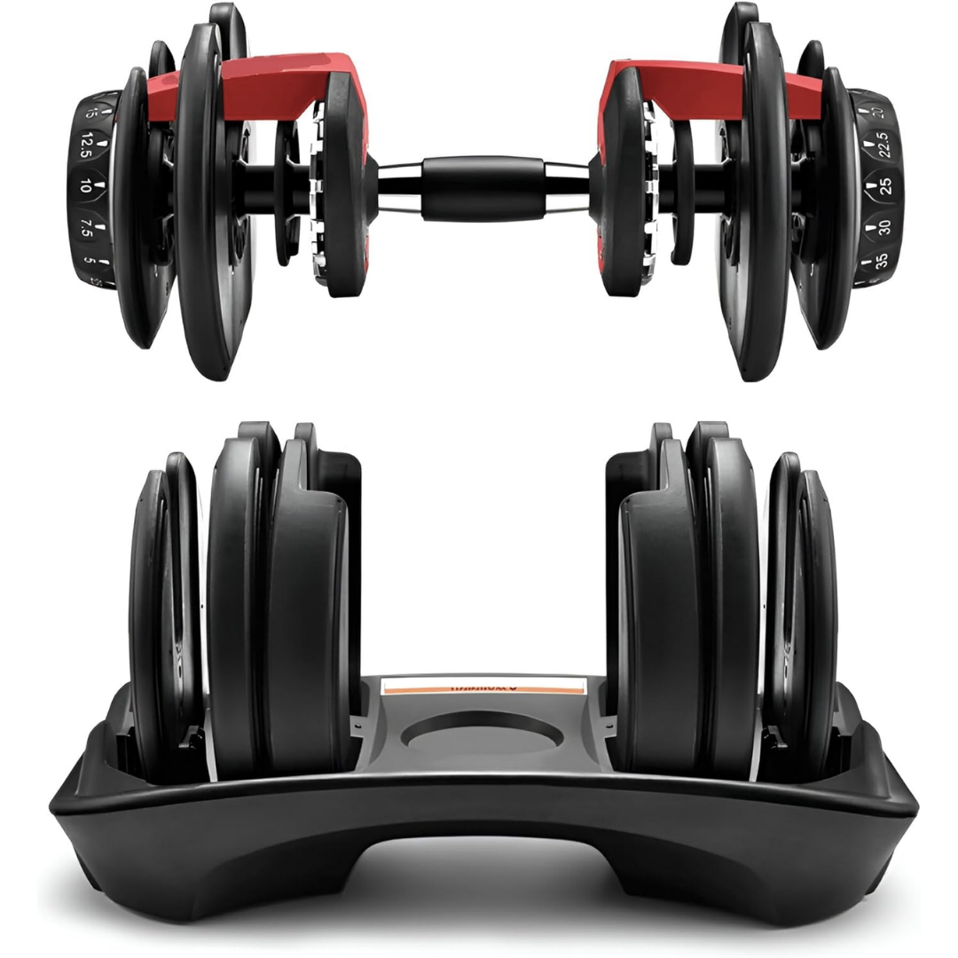 Гантель розбірна регульована Gymtek 2,5-24 кг Червоний - фото 13 Гантель розбірна регульована Gymtek 2,5-24 кг Червоний - фото 13