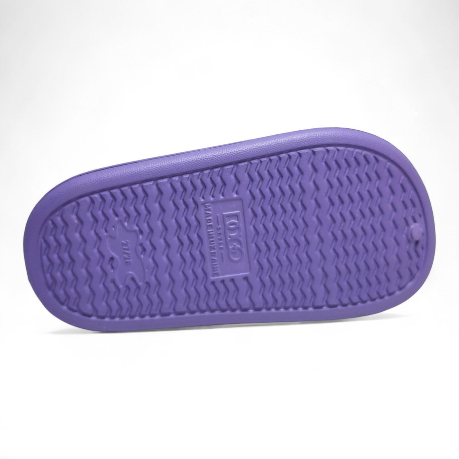 Сабо детские утепленные Dago с задним бортиком р. 31/32 20 см Лавандовый (2769607056) - фото 5