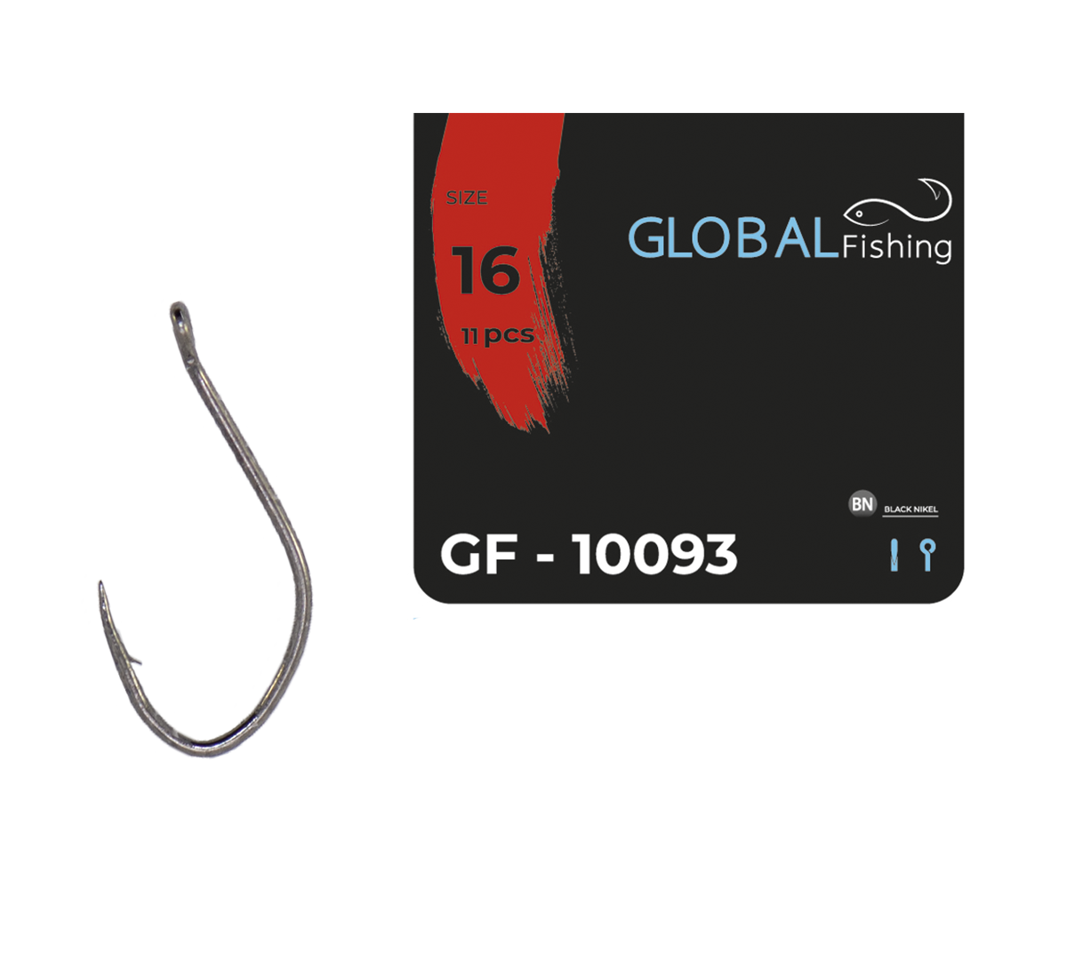 Гачок Global Fishing GF-10093 №16 (1646887670)
