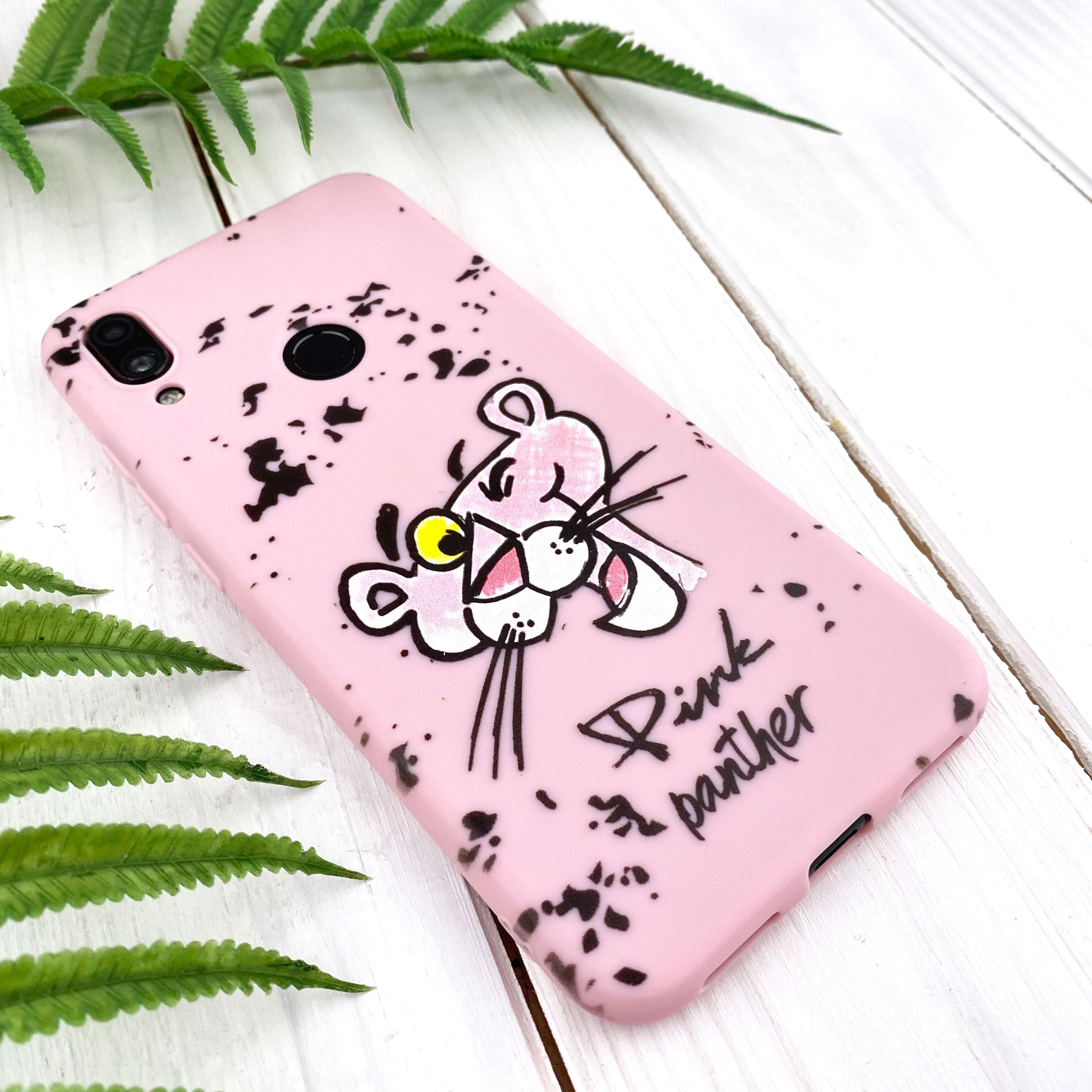 Силиконовый чехол Zorrov для Apple iPhone 11 Pink Panther (12130070262117592) - фото 3