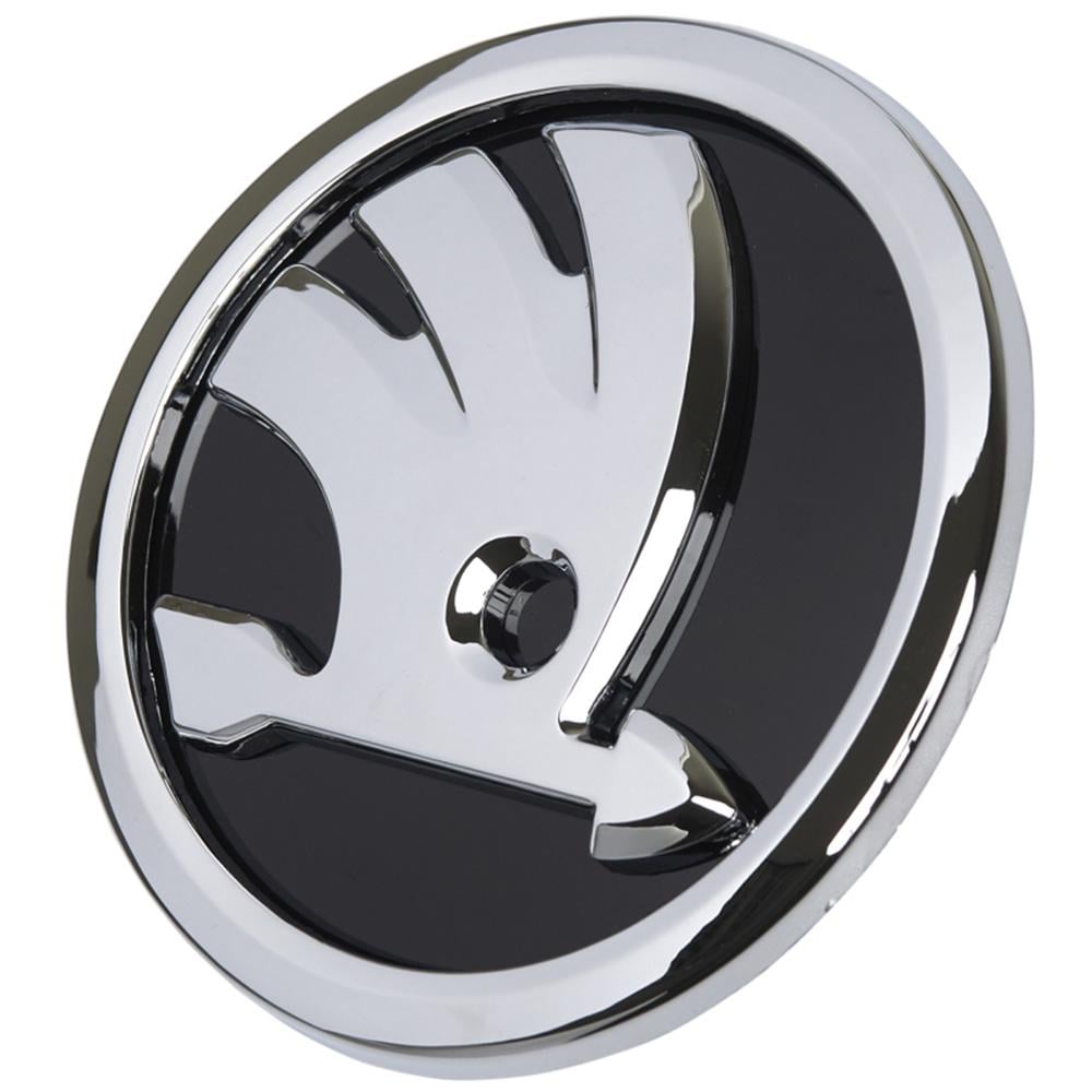 Емблема шильдик значок кришки багажника Skoda Octavia Tour A5 A7/Fabia/Rapid/Superb/Yeti 79 мм Чорний