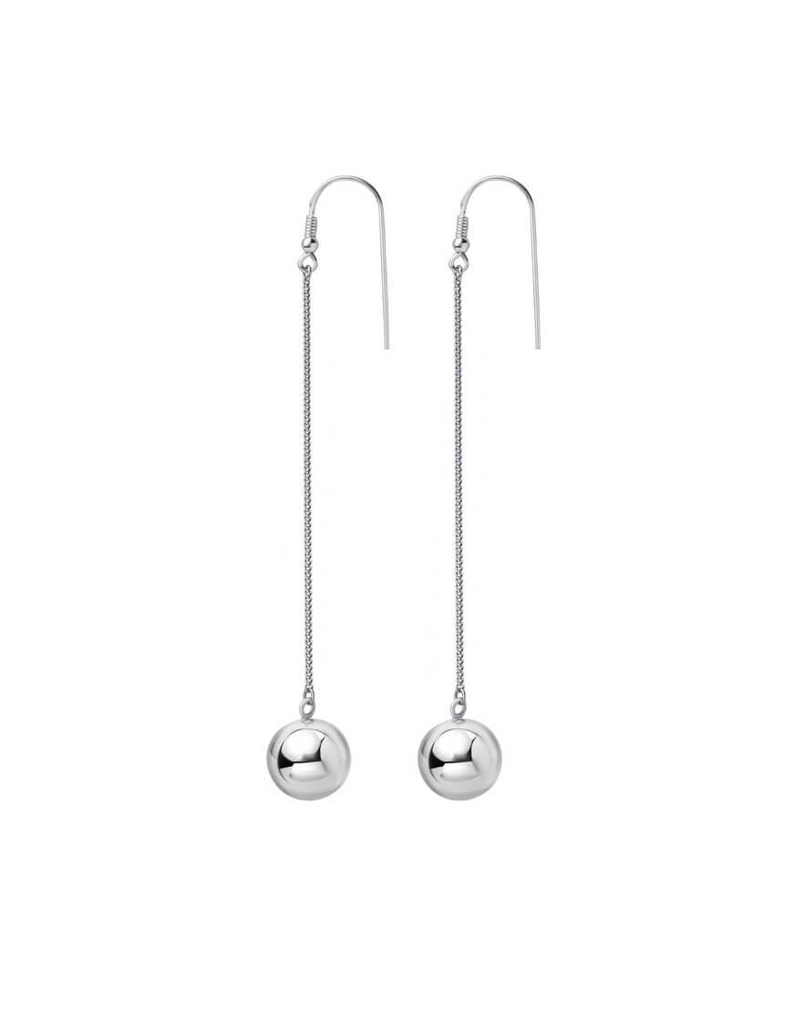 Сережки Sphere жіночі IVA JEWELRY срібні One size
