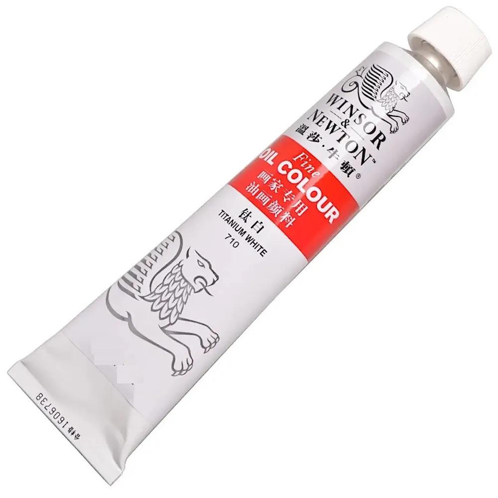 Масляная краска Winsor & Newton туба 45 мл Белила титановые 710 (WNOP-710) - фото 2