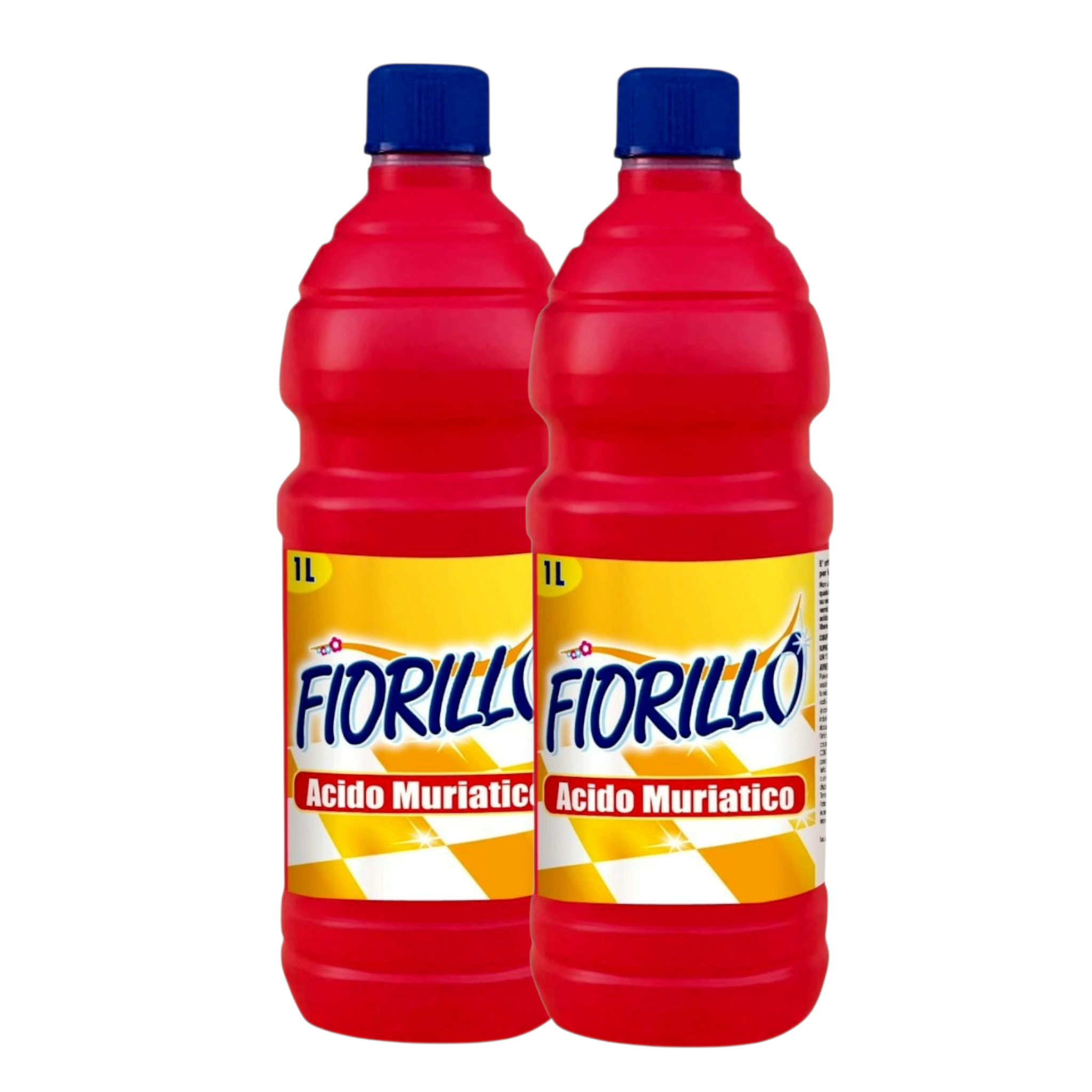 Набір засобу для очищення Fiorillo Acido Muriatico на основі соляної кислоти 1 л 2 шт. (000100-2)