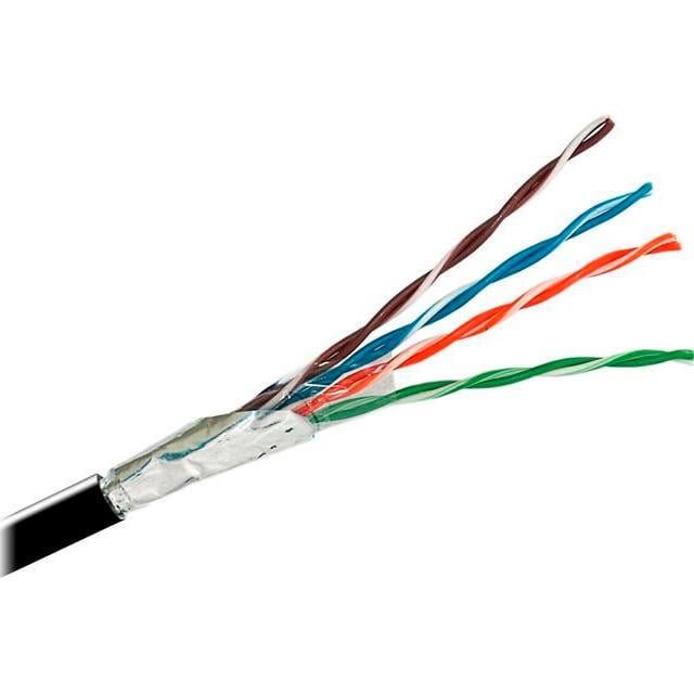 Кабель сетевой Kingda cat.5e U/UTP 4х2х0,51/AWG 305 м Черный (KDUT8013-CCA)