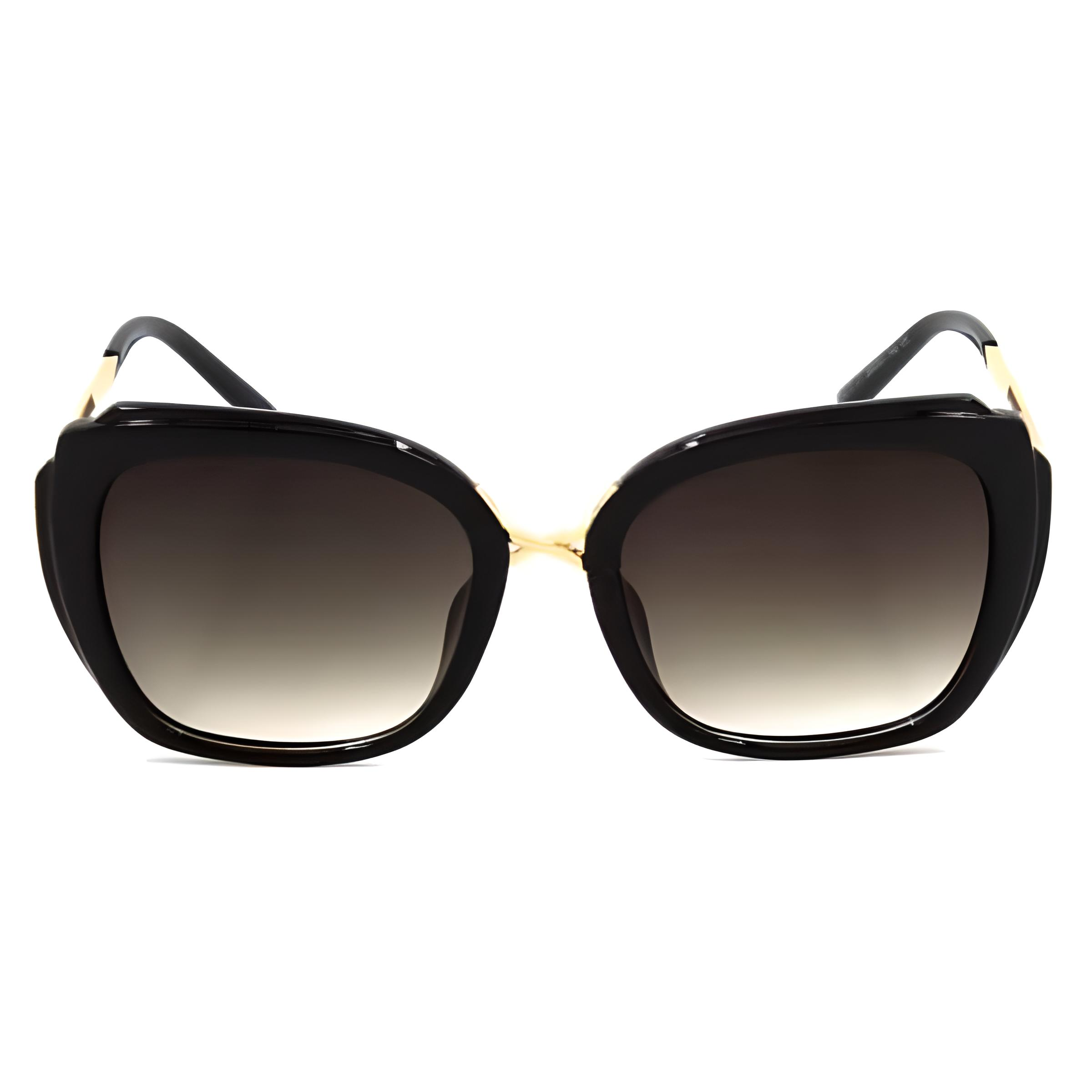 Окуляри сонцезахисні квадратні Чорний (А - 121)