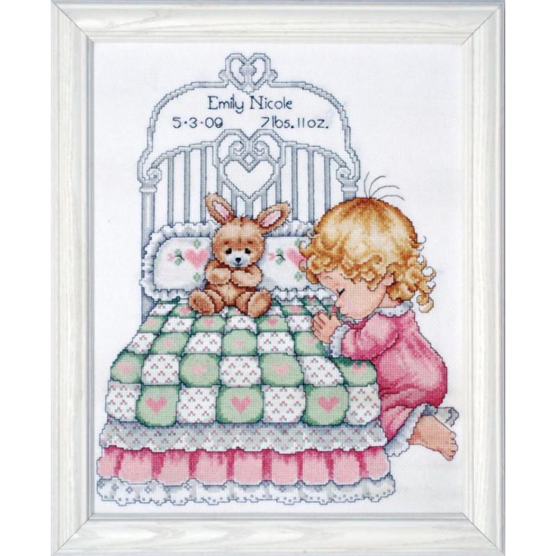 Набор для вышивания крестиком Design Works T21709 Bedtime Prayer Girl Sampler (18867) Набор для вышивания крестиком Design Works T21709 Bedtime Prayer Girl Sampler (18867)