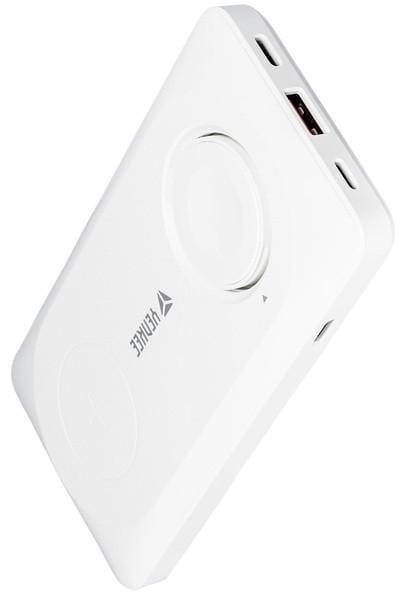 Повербанк YENKEE YPB 510 3in1/22,5 Вт/2xType-C PD 3,0/1xUSB QC3,0 10000 mAh Белый (2881188718)