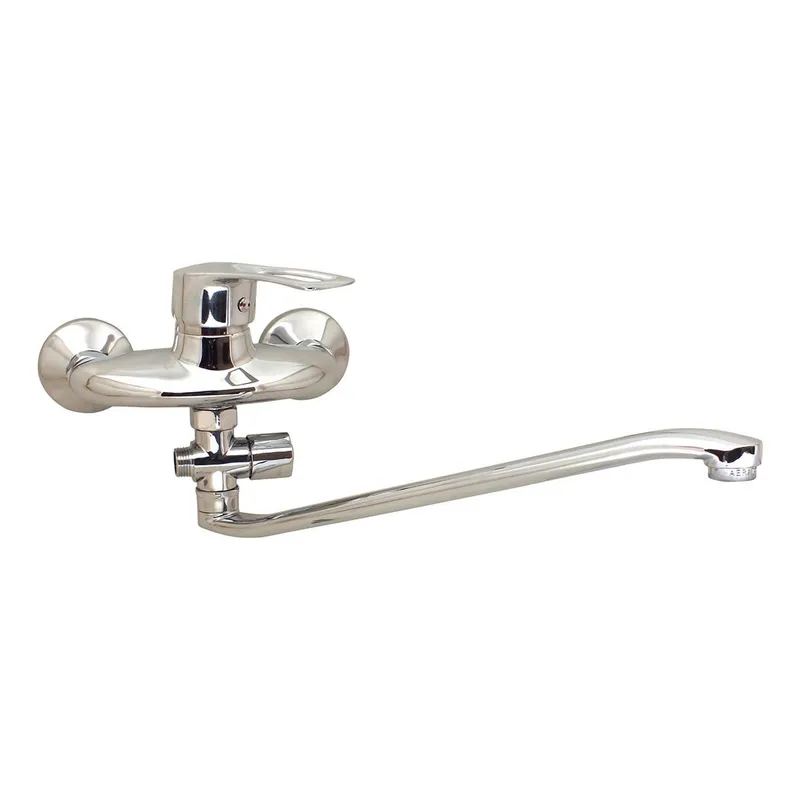 Смеситель для ванны Champion Hansberg 006 из латуни Стальной (CH0252) Смеситель для ванны Champion Hansberg 006 из латуни Стальной (CH0252)