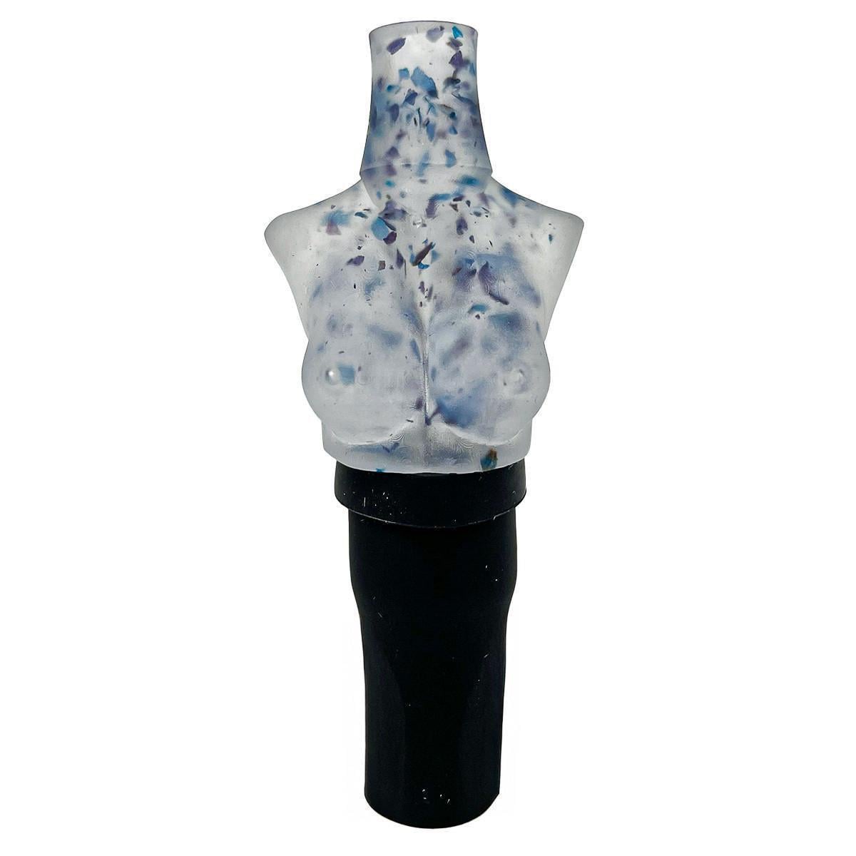 Мундштук персональный для кальяна Vibe Hookah Tits Transparent Blue