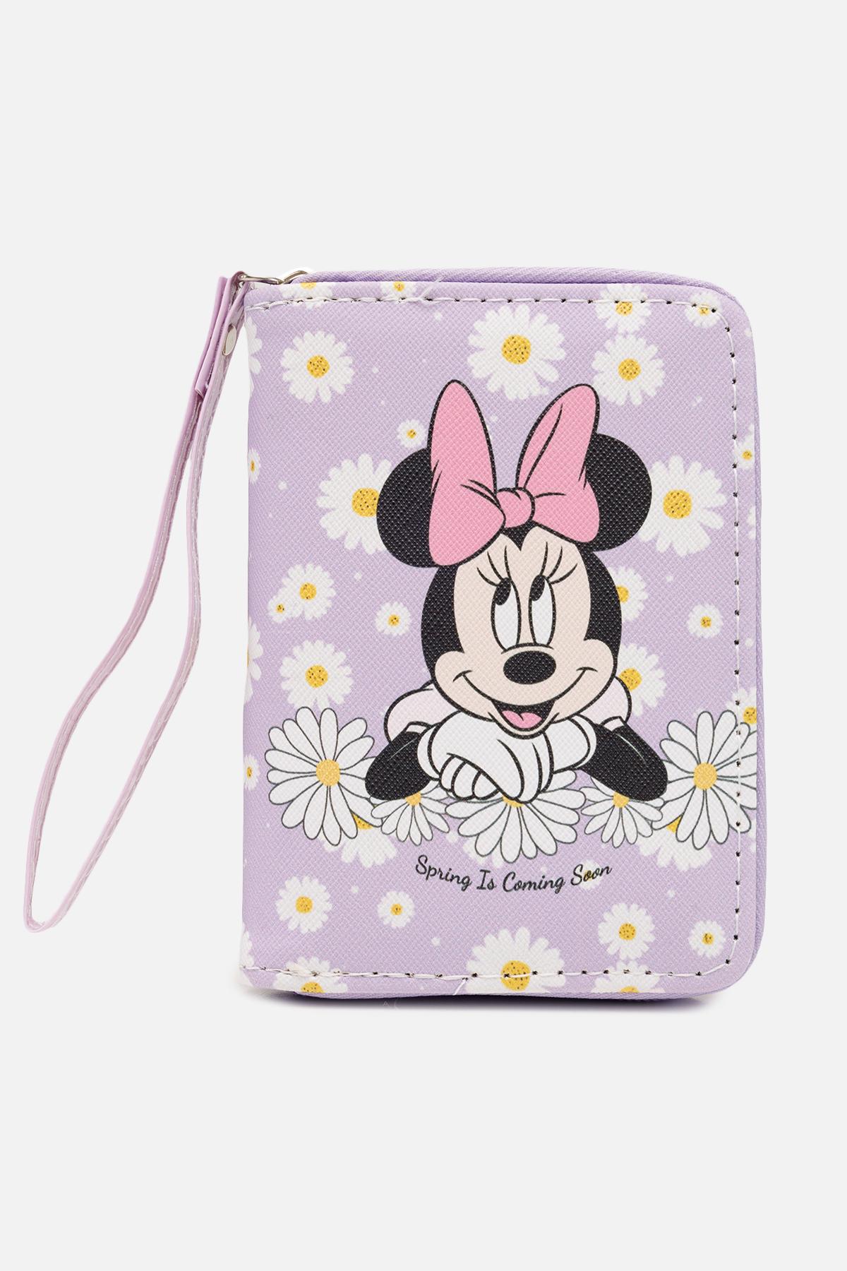 Кошелек для девочки ЦБ-00270772 Минни Фиолетовый (SKT001047194) Кошелек для девочки ЦБ-00270772 Минни Фиолетовый (SKT001047194)