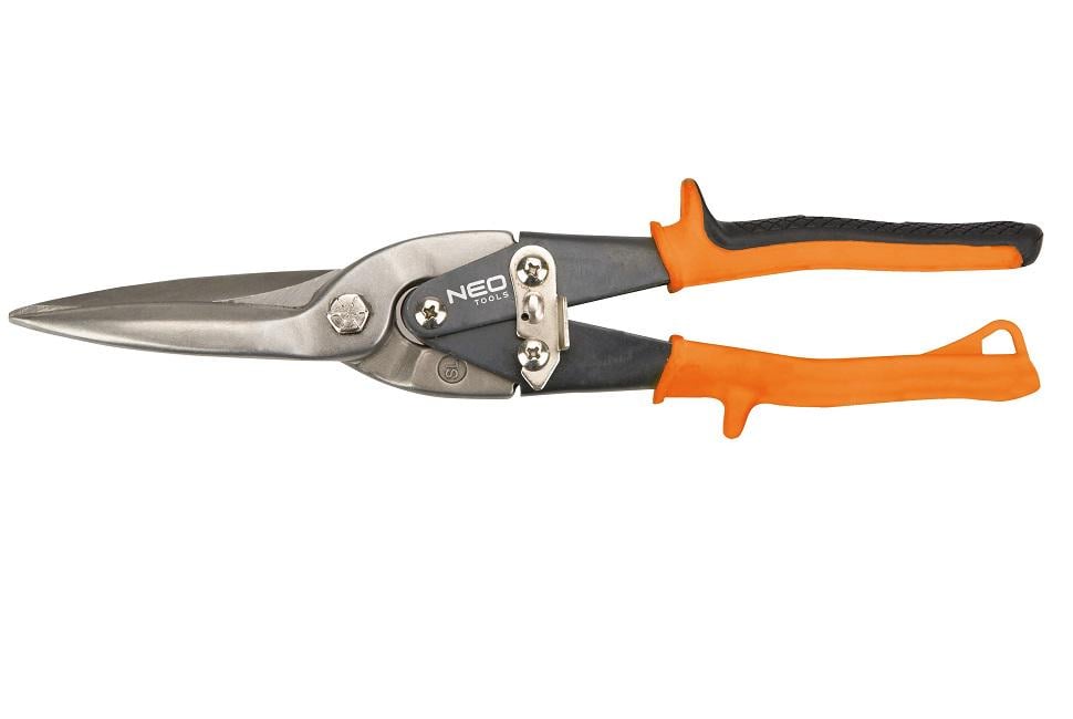 Ножницы по металлу NEO tools 31-061 CrMo удлиненные усиленные 290 мм Оранжевый (35632897)