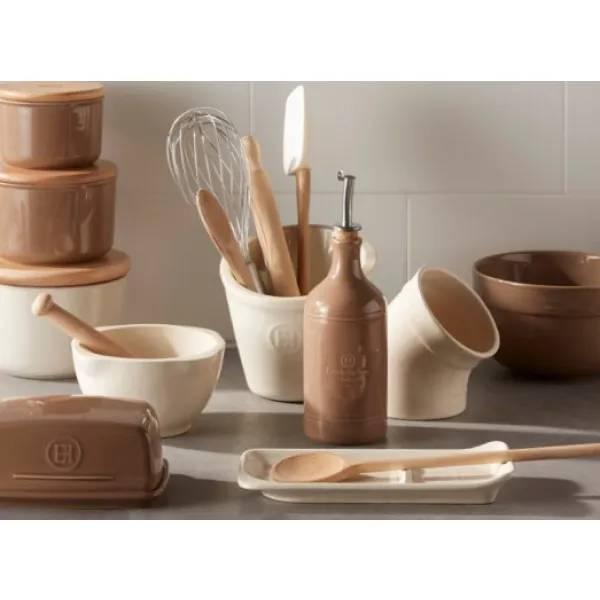 Подставка под ложку Emile Henry Kitchen Tools 22х10 см Бежевый (020262) - фото 2 Подставка под ложку Emile Henry Kitchen Tools 22х10 см Бежевый (020262) - фото 2