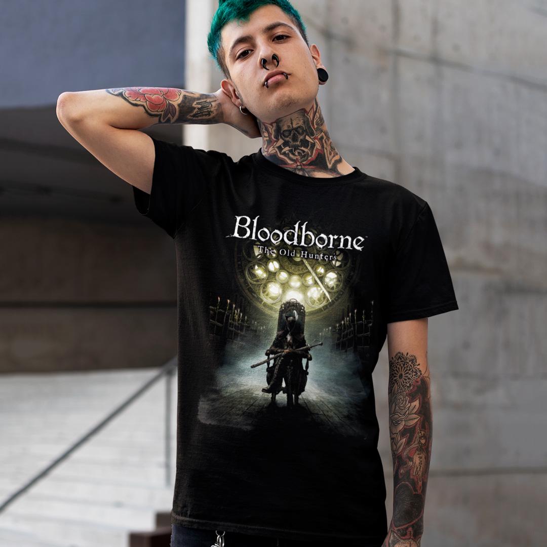 Футболка мужская Bloodborne The Old Hunters M Черный (00000006628)