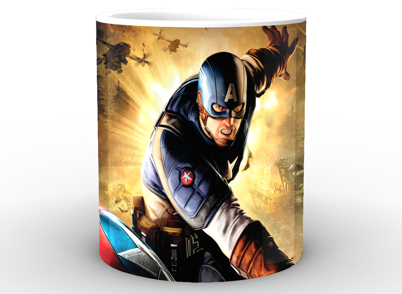 Чашка GeekLand Captain America щит (CA.02.059) - фото 2
