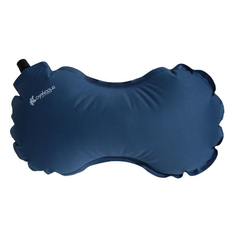Подушка надувная-подголовник Chanodug 39x22 см Синий (KT6000033)