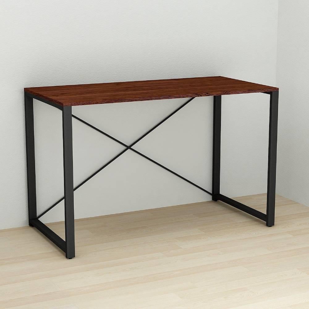 Письменный стол Ferrum-decor Коннект ДСП 16 мм 75x120x60 см Черный/Венге (FRD-106172)