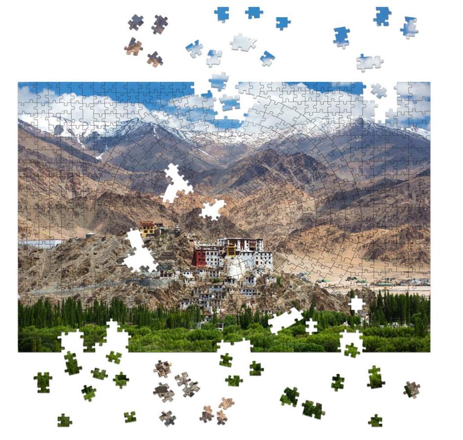 Пазл деревянный фигурный THEGRAVIX Горы Спитук-Гомпа 146 деталей Пазл деревянный фигурный THEGRAVIX Горы Спитук-Гомпа 146 деталей