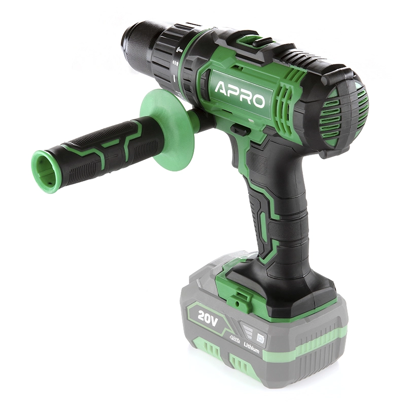 Дрель-шуруповерт Apro 20HDK 20 В без АКБ/без/ЗУ/кейс (895037) - фото 2 Дрель-шуруповерт Apro 20HDK 20 В без АКБ/без/ЗУ/кейс (895037) - фото 2