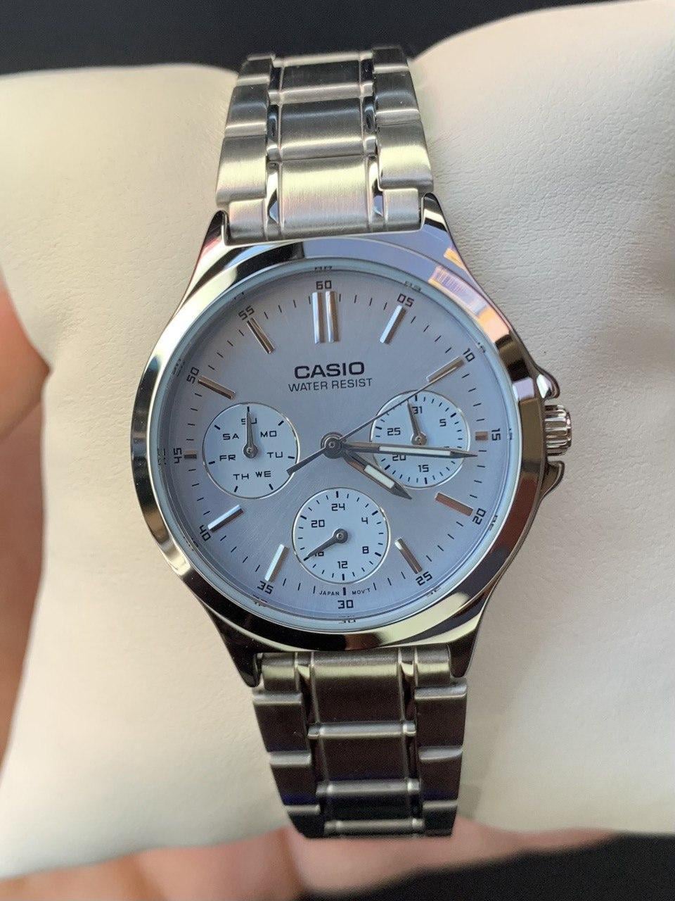 Наручные часы женские Casio LTP-V300D-2A Lady Timeless Collection Голубой (2823456652) Наручные часы женские Casio LTP-V300D-2A Lady Timeless Collection Голубой (2823456652)