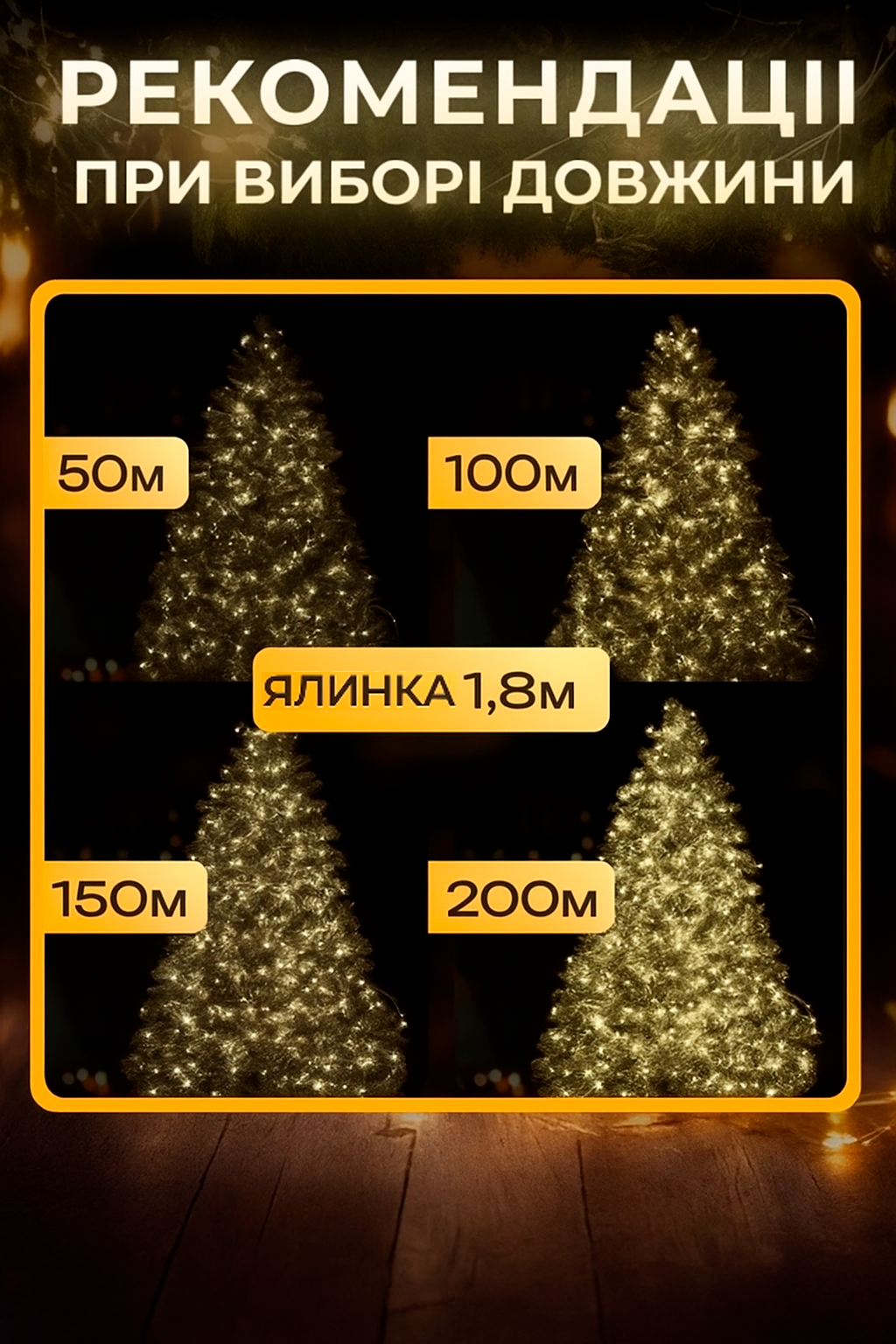 Новогодняя гирлянда Капля росы 50 м 500 LED USB с пультом 8 режимов провод зеленый Теплый белый (Е500314) - фото 5 Новогодняя гирлянда Капля росы 50 м 500 LED USB с пультом 8 режимов провод зеленый Теплый белый (Е500314) - фото 5