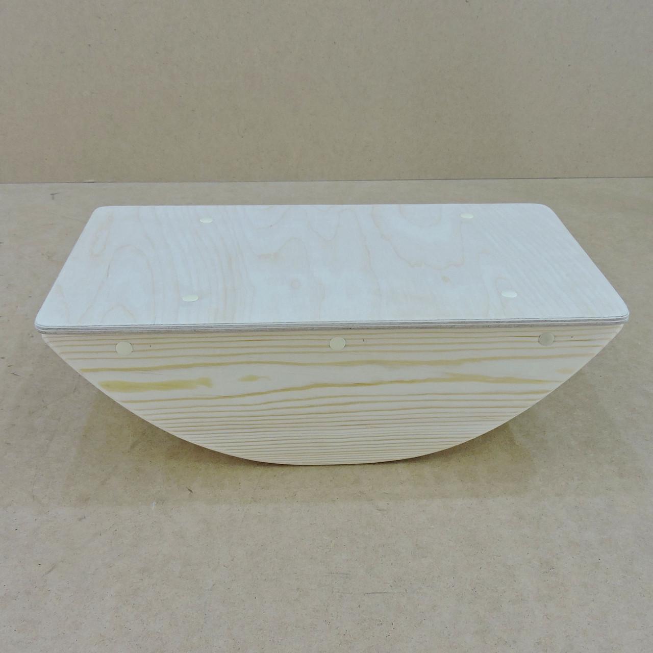 Балансировочная доска из дерева Канпур 45х25х15 см Бланже (БЛН-450101) - фото 1 Балансировочная доска из дерева Канпур 45х25х15 см Бланже (БЛН-450101) - фото 1