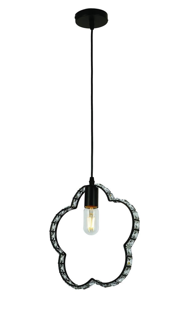 Підвісний світильник Levistella 761HX01-1 із металевим фігурним плафоном Чорний (1887929391) Підвісний світильник Levistella 761HX01-1 із металевим фігурним плафоном Чорний (1887929391)