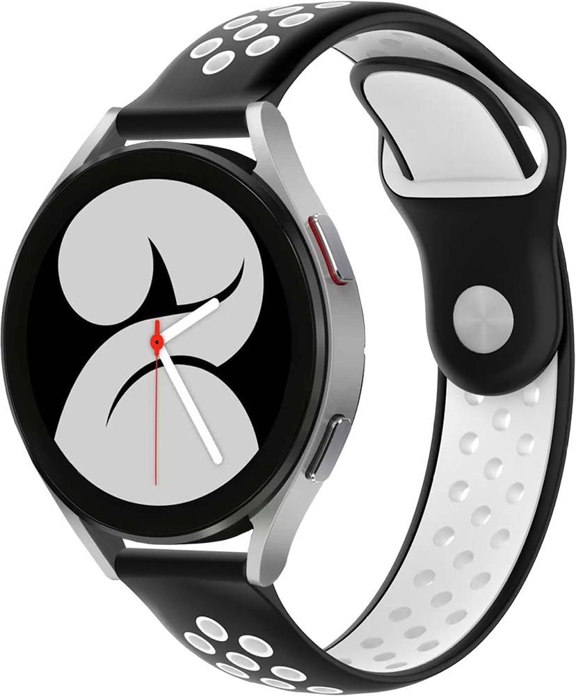 Ремешок Sport для Galaxy Watch 4 40 мм Black/White (22952-1E)