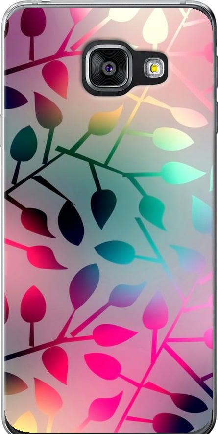 Чехол на Samsung Galaxy A3 (2016) A310F Листья (2235t-159-42517)
