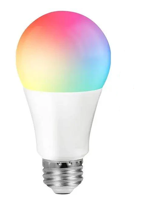 Лампочка умная светодиодная Tuya Smart LED WiFi E27 RGB Color 2700K-6500K 9W 900 Лм 110-230 В 802.11b/g/n PC Белый Лампочка умная светодиодная Tuya Smart LED WiFi E27 RGB Color 2700K-6500K 9W 900 Лм 110-230 В 802.11b/g/n PC Белый
