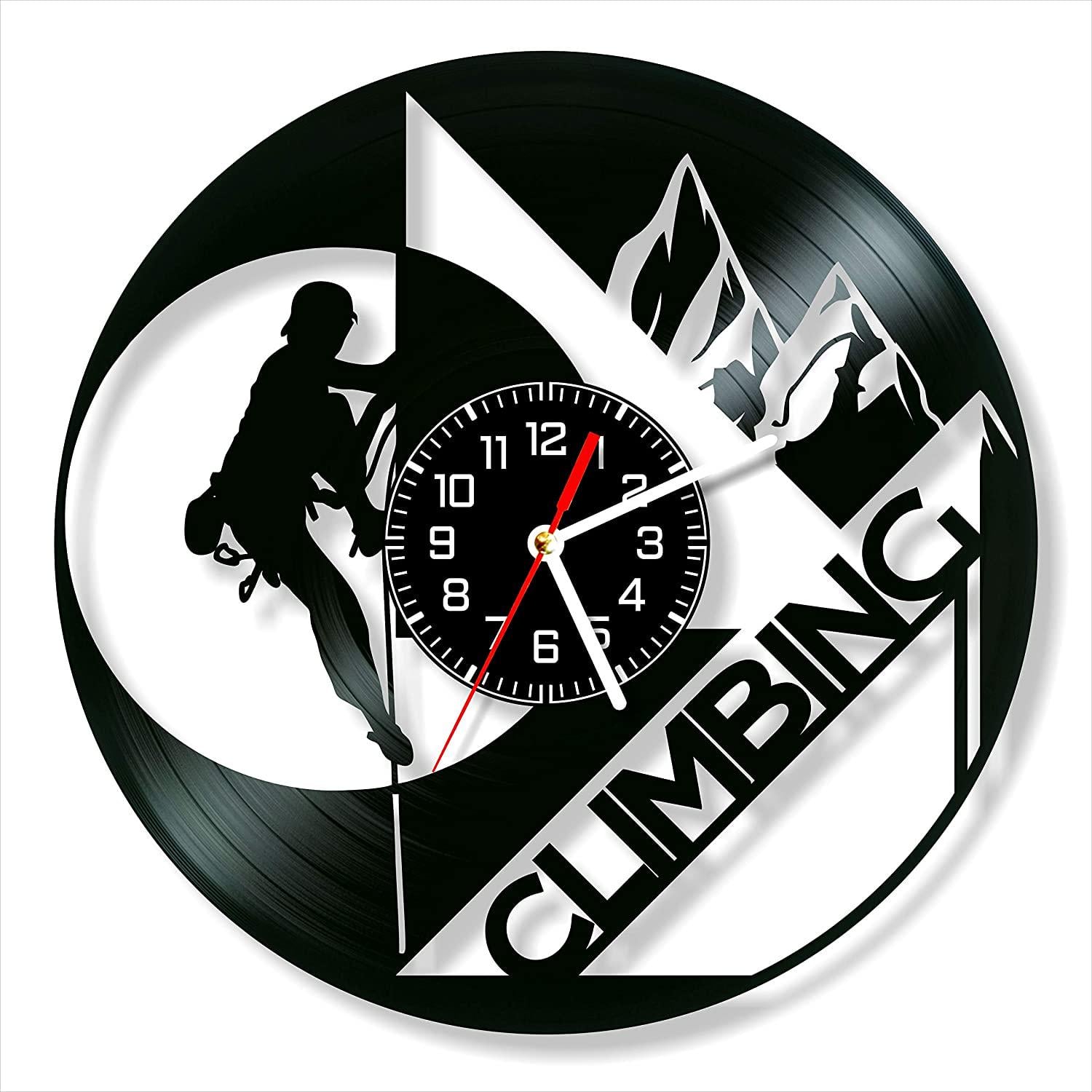 Часы настенные Альпинизм 2143 из виниловой пластинки