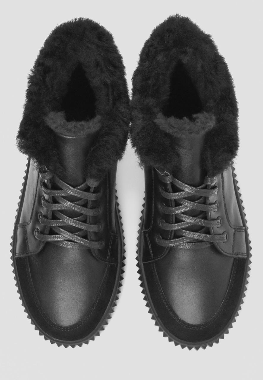 Кроссовки женские зимние замша р. 41 Черный (2000458283) - фото 2 Кроссовки женские зимние замша р. 41 Черный (2000458283) - фото 2