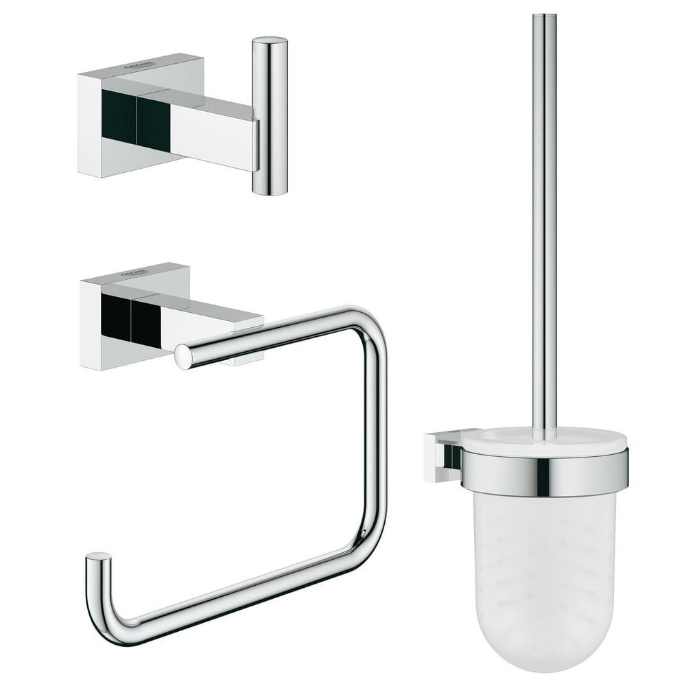 Набір аксесуарів для ванної Grohe Essentials Cube 40757001 Хром (111248)