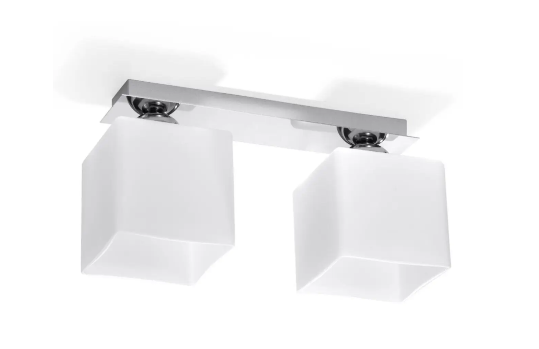 Потолочный светильник Sollux PIAZZA 2 Chrome SL.0226 Потолочный светильник Sollux PIAZZA 2 Chrome SL.0226