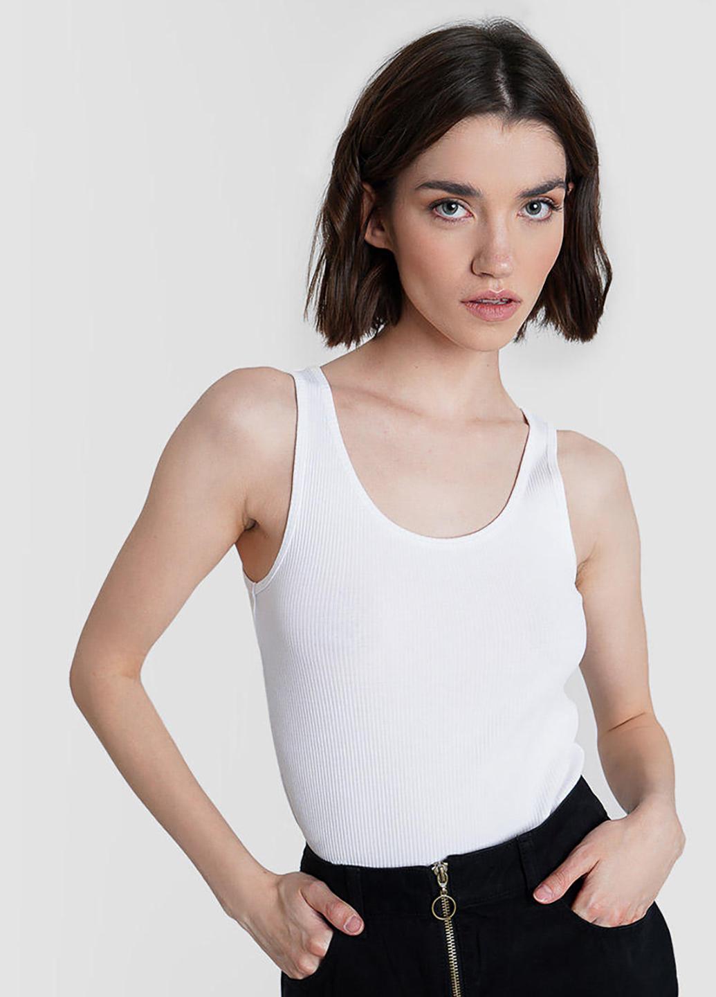 Майка женская C&A XS Белый (2036339b51)