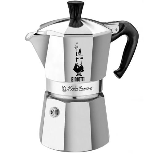 Гейзерная кофеварка Bialetti Moka Express 6 чашек (0001163)