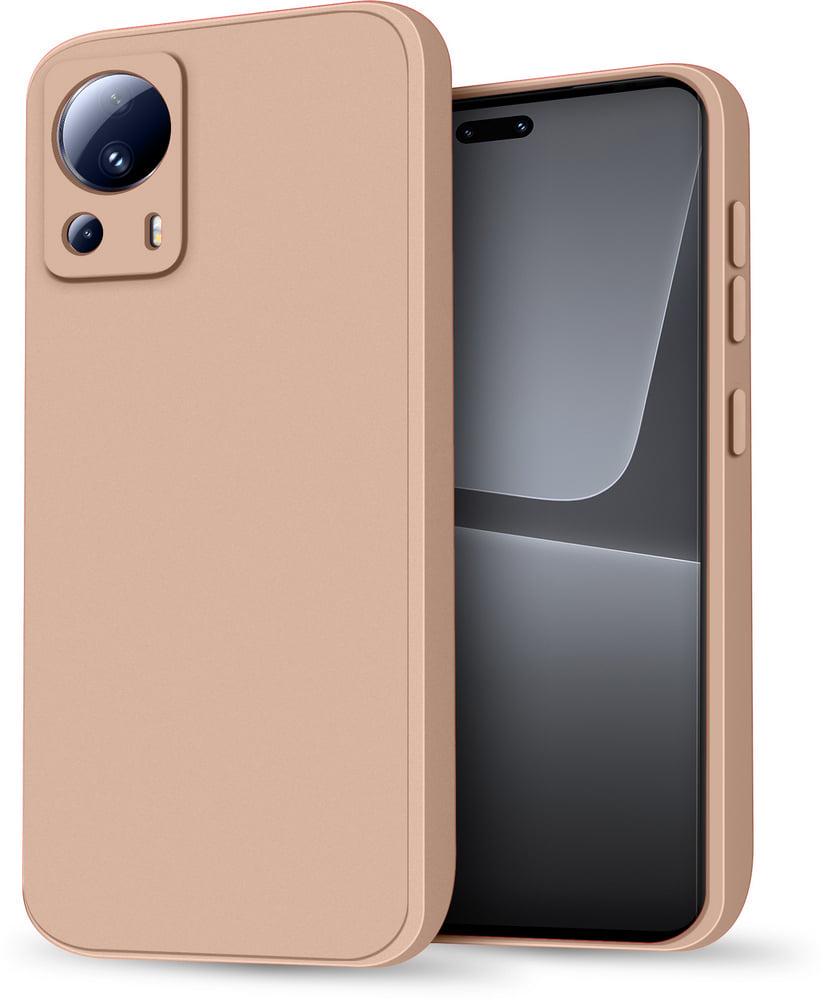 Силиконовый чехол HardCorner Xiaomi 13 Lite (с микрофиброй) Powdery (38323-0C)
