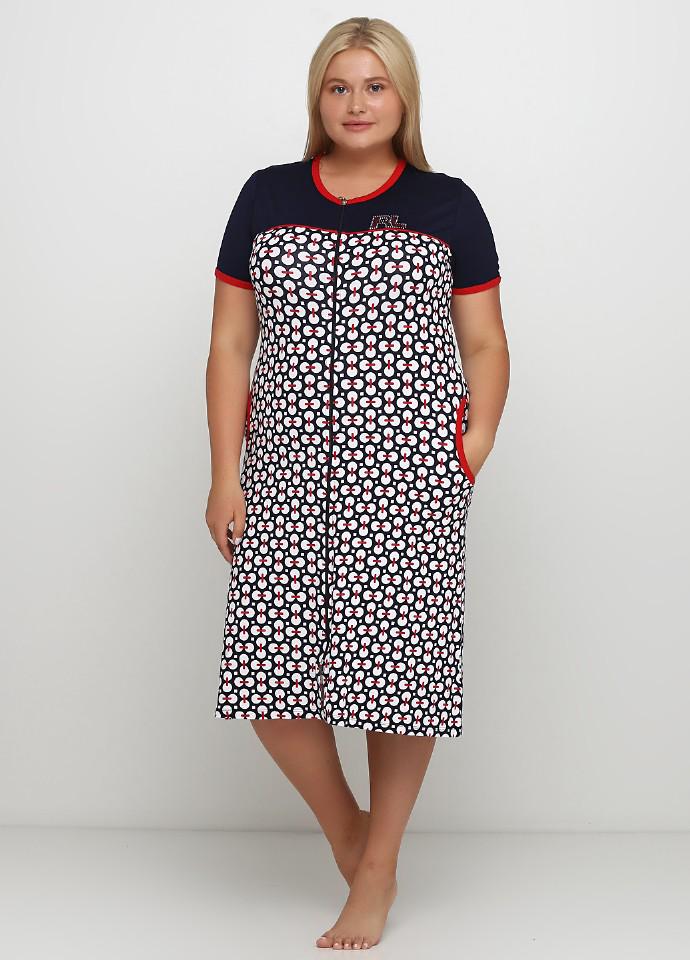 Халат Romeo Life 3XL Разноцветный/Синий (5566)