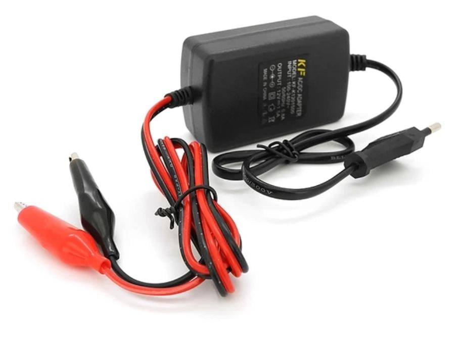Зарядное устройство импульсное для аккумулятора 12V 100-240V 1,5A клеммы AGM/GEL/Lead (32101) - фото 2
