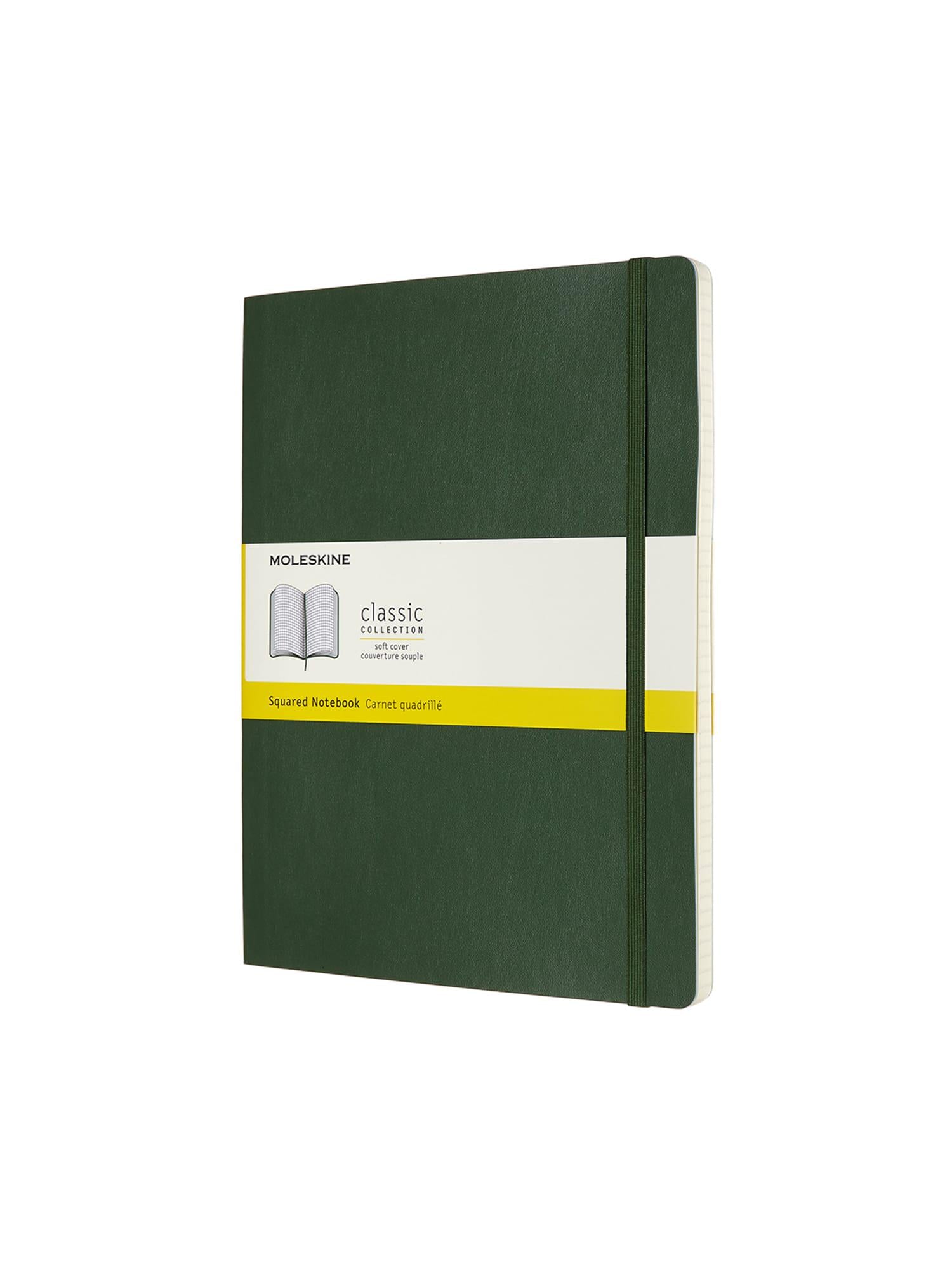 Блокнот Moleskine Classic большой клетка Миртовый зеленый мягкий (QP622K15)
