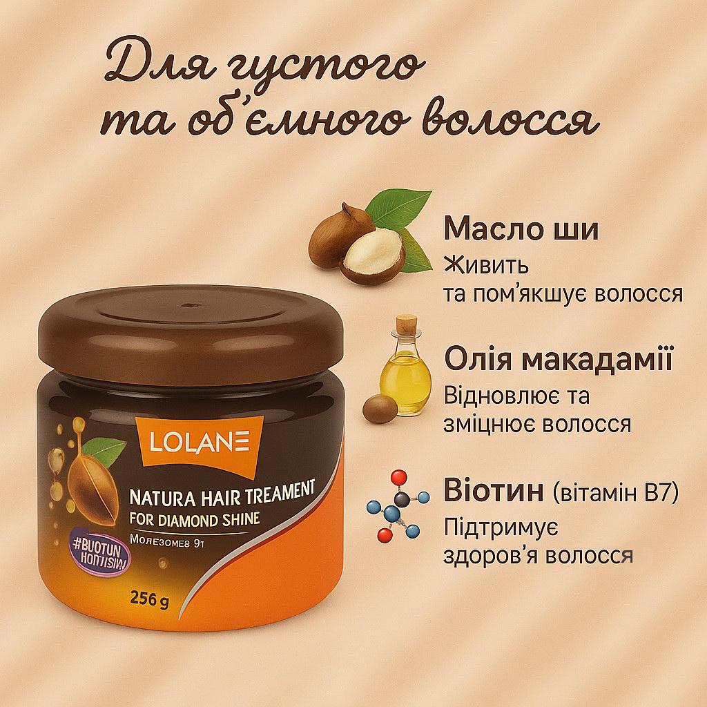 Маска для волосся Lolane з олією макадамії 100 г (100094) - фото 2