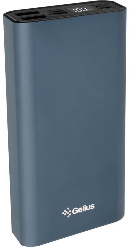 Повербанк Gelius Pro Edge 3 PD GP-PB20-210 20000 mAh Dark Blue (2185159707) - фото 3