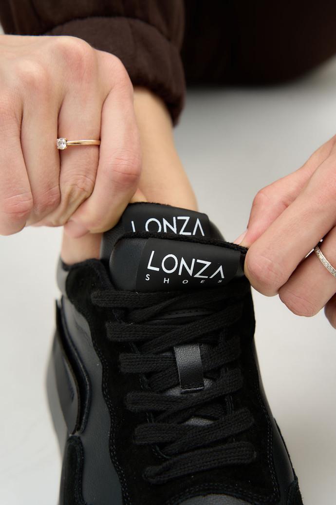 Кросівки жіночі LONZA р. 39 Чорний (180913) - фото 5 Кросівки жіночі LONZA р. 39 Чорний (180913) - фото 5