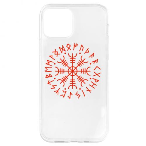 Чехол для iPhone 12 Агисхьяльм шлем ужаса