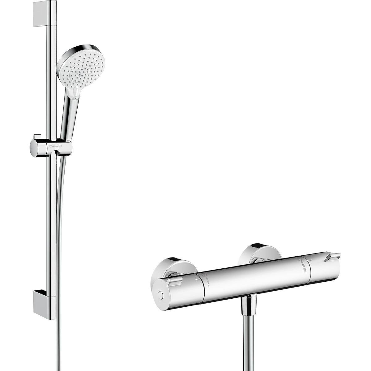 Смеситель для душа Hansgrohe Crometta 27812400 с термостатом Хром (227895)