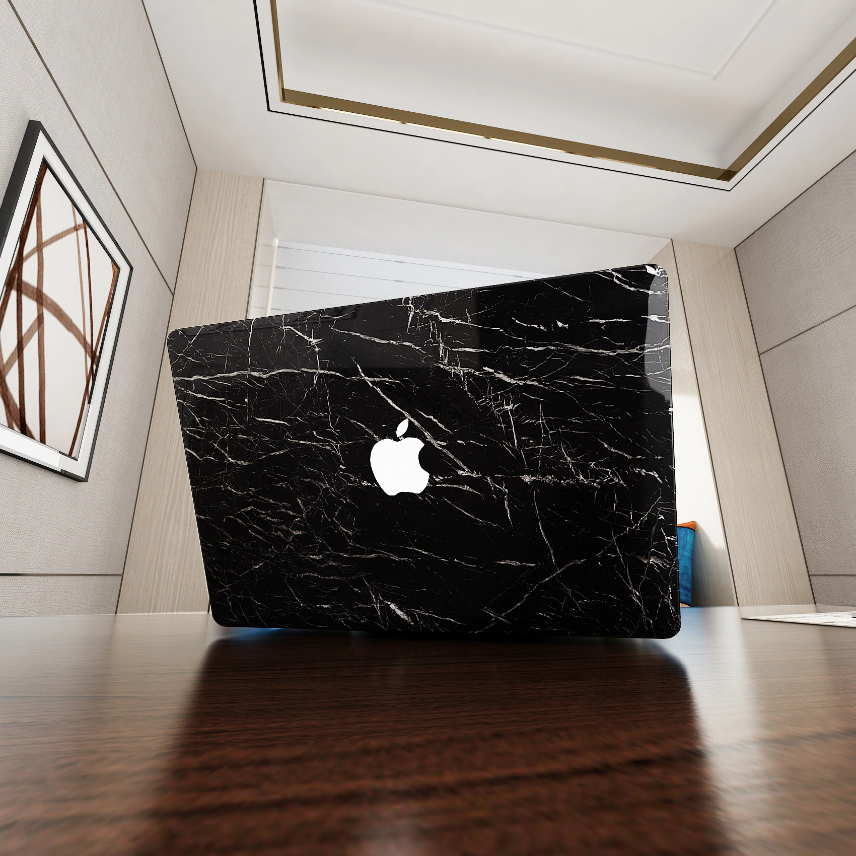 Наклейка Marble stickers на стіну та меблі з ефектом мармуру 60х300 см - фото 11