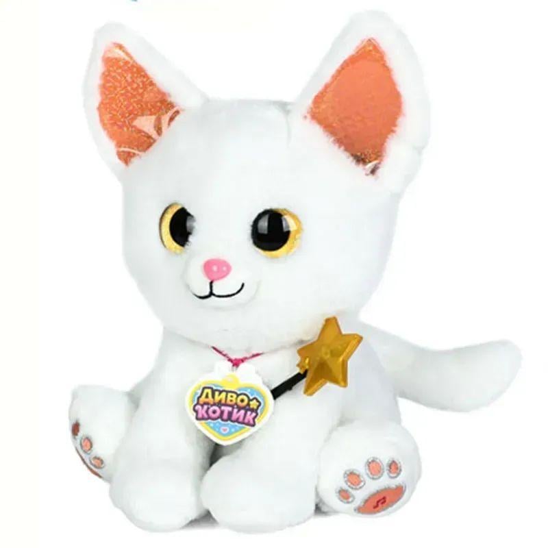 Интерактивная игрушка Limo Toy Чудо котик из текстиля 27 см Белый (150-98-M6223IUAWT) Интерактивная игрушка Limo Toy Чудо котик из текстиля 27 см Белый (150-98-M6223IUAWT)