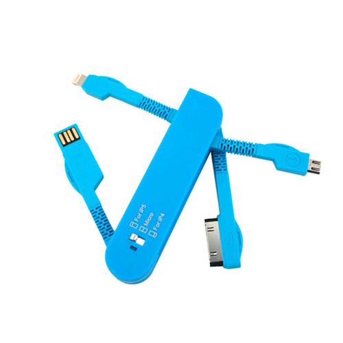 Зарядний пристрій USB Ipad/phone Micro USB 3в1 (4099)